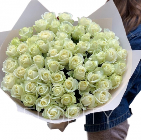 Bouquet 51 white roses №38