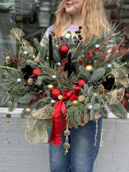 Новогодний букет №1