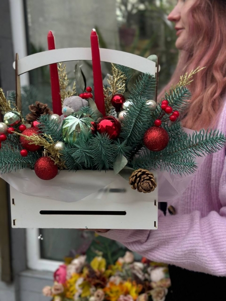 Новогодний букет №6