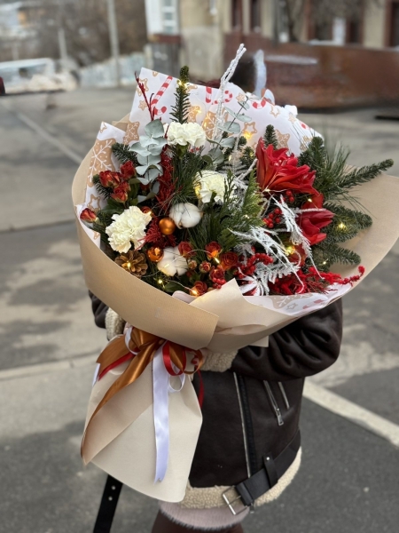 Новогодний букет №7