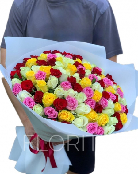 Bouquet of 101 roses №27