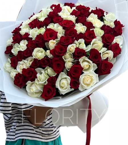 Bouquet of 101 roses №35