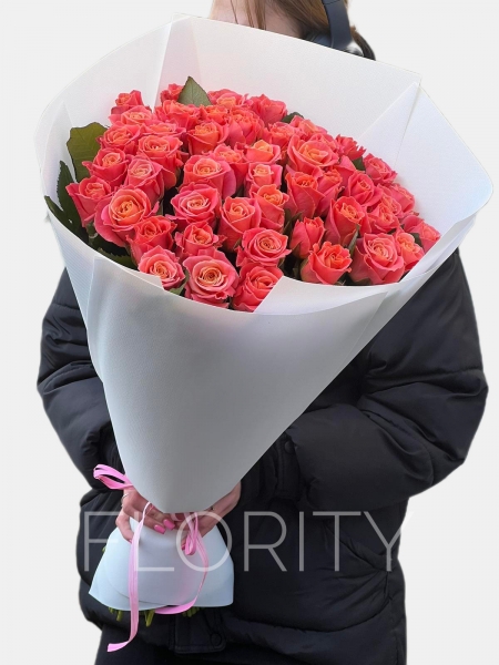 Bouquet of 39 roses Miss №86