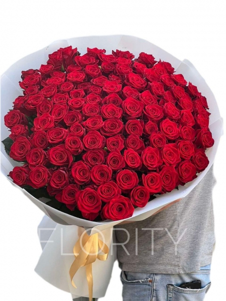 Bouquet 101 roses Mary Mi 90 cm