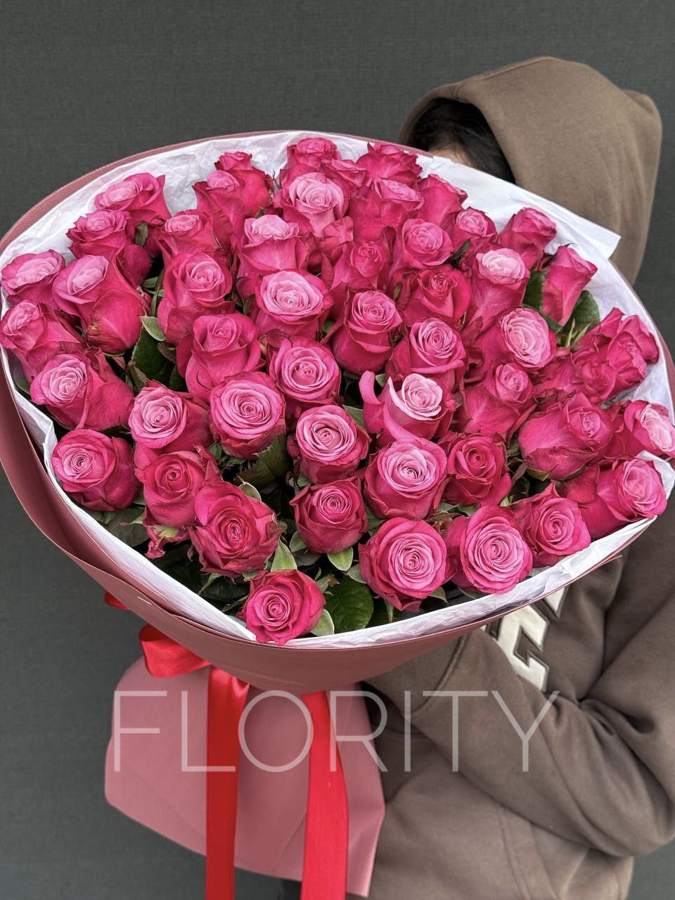Bouquet of 59 roses No. 61
