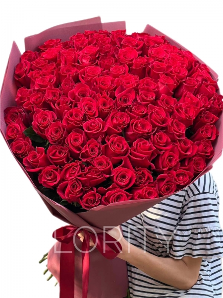 Bouquet of 101 roses №5