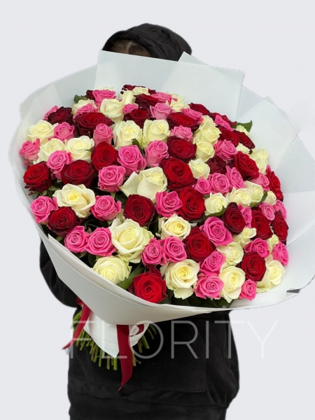 Bouquet of 101 roses №9