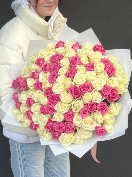 Букет 101 роза №10