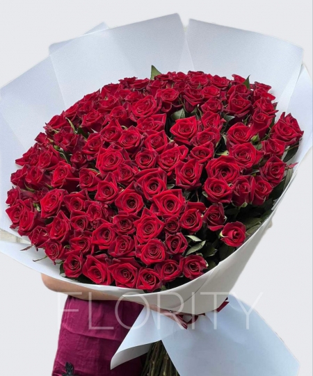 Bouquet of 101 roses №13