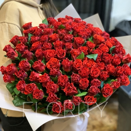 Bouquet of 101 roses №17