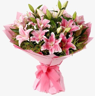 Lily bouquet №9